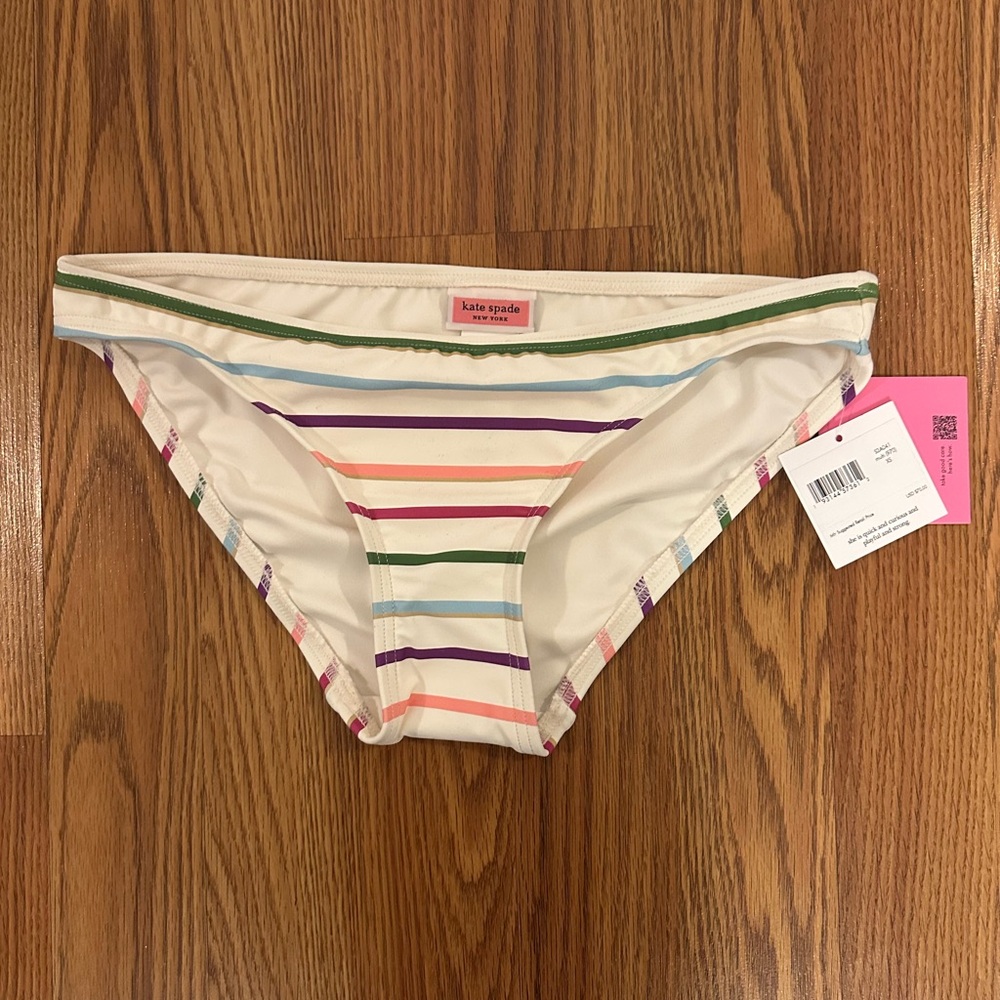 Kate Spade New York S 3A041Colorful Classic Bikini Bottom Women’s, Size XS
